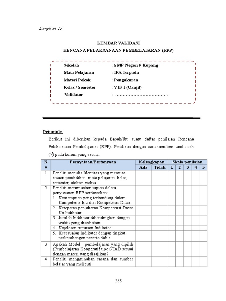Copy Of Lembar Validasi Fix Aje