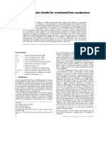 Allowable Tension Levels For Overhead-Line Conductors - Generation, Tran...