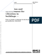 BS7385 - 2 - 1993 - Evaluation and Measurement For Vibration in Building - Part - 2 - Guide To Damage Levels From Groundborne Vibration PDF