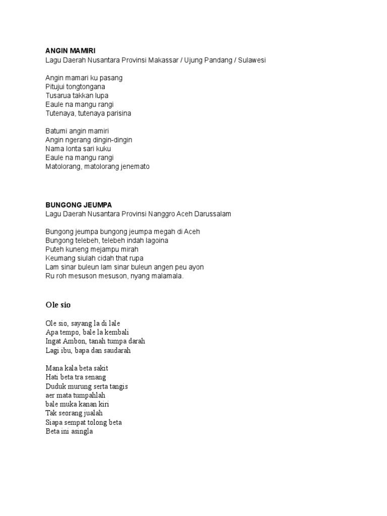 Angin Mamiri Pdf
