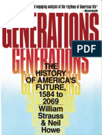 Generations the History of America's Future, 1584 to 2069 by William Strauss & Neil Howe