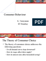 Consumer Behaviour: K. Narayanan IIT Bombay