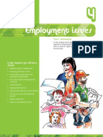 Employment Issues: Focus Statement