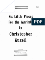 Six Little Pieces For The Marimba - Christopher Kuzell