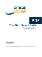 ThomsonNOW Start Smart Guide for Instructors
