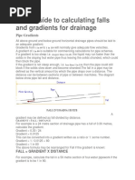 Download Basic guide to calculating falls and gradients for drainagedocx by Sopi Labu SN357120503 doc pdf