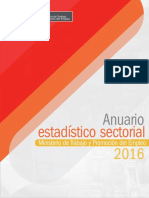 Anuario Estadístico 2016 MTPE PDF