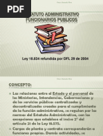 ESTATUTO ADMINISTRATIVO