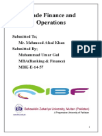 Trade Finance and Operations