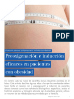 Preoxigenación e Inducción en Anestesia PDF
