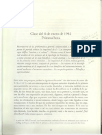 Capítulo 1. La Hermenéutica Del Sujeto. Michel Foucault.