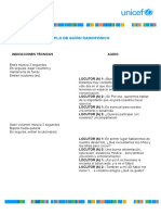 Guion de Radio PDF