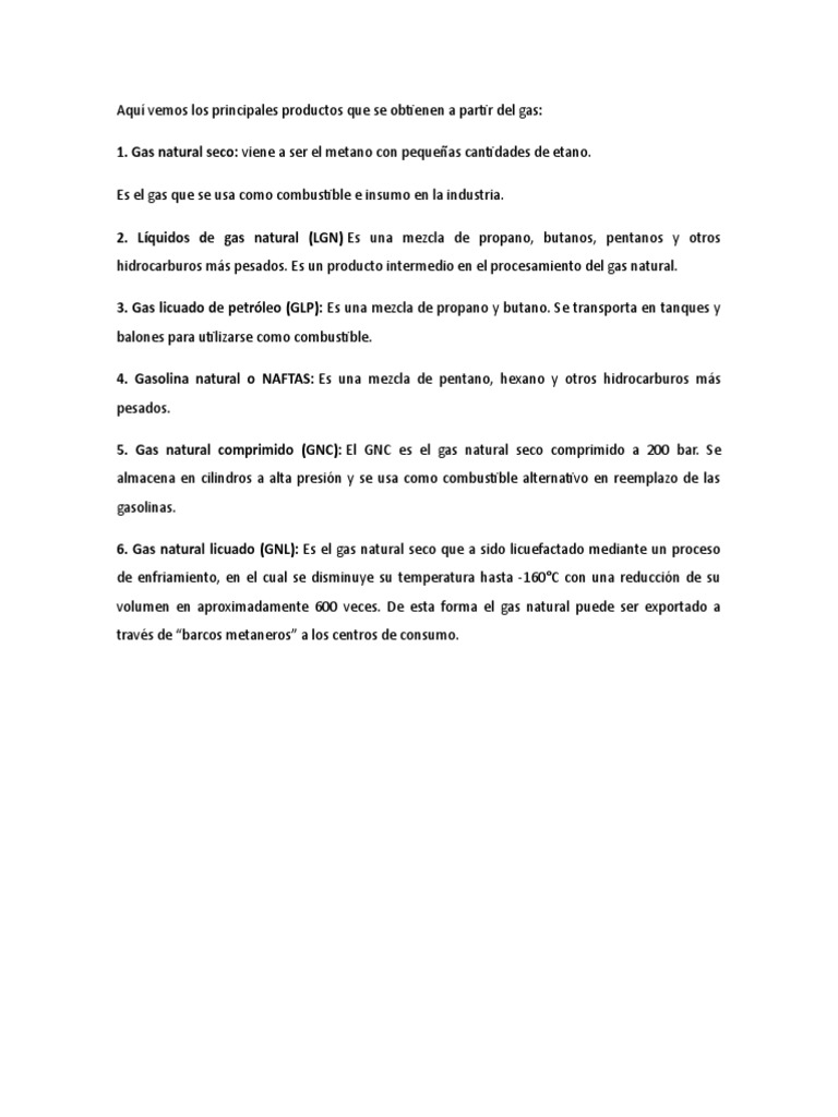 Elementos Del Gas | PDF