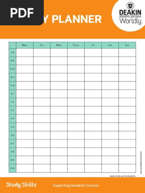 Weekly Planner