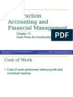 Chapter 12 - Cash Flows for Construction Projects