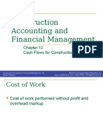 Chapter 12 - Cash Flows For Construction Projects