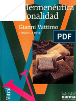 VATTIMO, Gianni (Compilador), Hermeneutica y Racionalidad.pdf