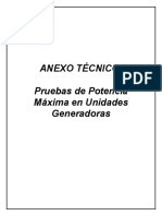 Anexo NT Pruebas de Potencia Máxima en Unidades Generadoras PDF