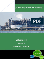 Chemical Engineering & Processing PDF