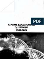 Mudit Khanna AIPGMEE 2008 Questions