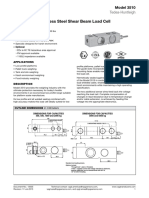 Shear Beam Load Cell - Model#3510 PDF