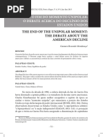 The End of the Unipolar Moment