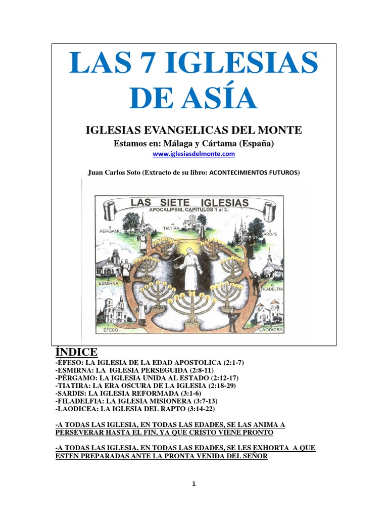 Las 7 Iglesias de Asia en