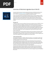 Overview of Electronic Signature Law in the EU