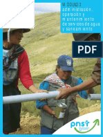 MÓDULO 3 Administracion, Operacion y Mantenimiento de Servicios de Agua y Saneamiento PDF