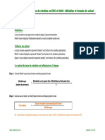 Taux Rotation Formule