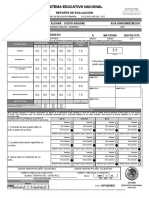 Reporte de Evaluacion Anverso (Frente) 1 A