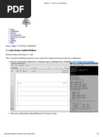 Waltech - C Code From LadderMaker