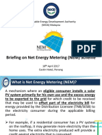 SEDA Briefing On The Mechanism of NEM