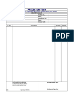 Precision Tech: To, Delivery Challan Challan No.: Date: Your Order No.