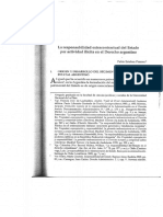 La Responsabilidad Extracontractual Del Estado Por Actividad Ilicita en El Drecho Argentino PDF