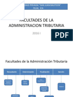 X Facultades de La Administracion Tributaria 2016