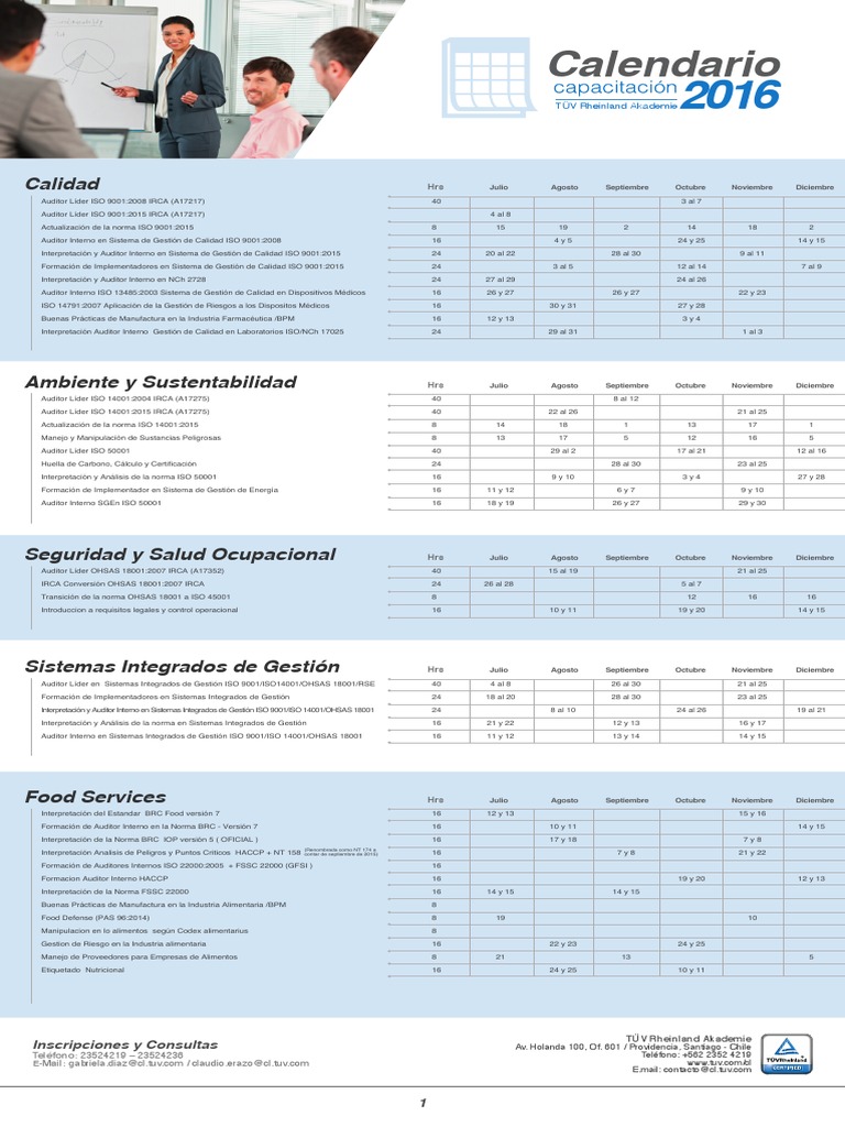 Calendar RCL of | PDF | Evaluación | Business