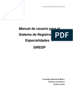 Manual de Usuario Del SIRESP
