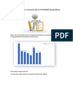 Encuesta de La Actividad Integradora