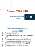 Sosialisasi Panduan PPKPS 2017