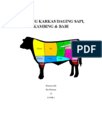 Keliping Karkas Daging Sapi