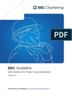 BBC Guideline - Safe Solutions For Project Cargo Operations PDF