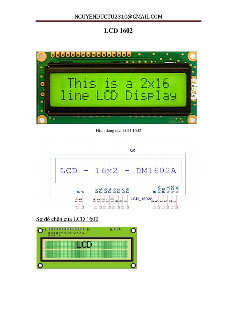 LCD1602 | PDF