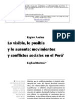 Conflictos Sociales en El Peru