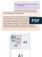 Construcciones de polígonos regulares dada la circunferencia circunscrita