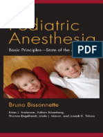 2011 Pediatric Anesthesia - Bruno Bissonnette