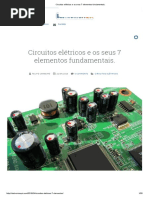 Circuitos Elétricos e Os Seus 7 Elementos Fundamentais