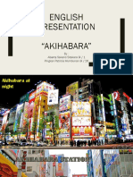 English Presentation "Akihabara": By: Alberta Sakanti Sitakara 9i / 1 Pingkan Patricia Mumbunan 9i / 26