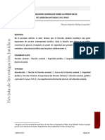 Consideraciones Generales Sobre La Importancia Del Derecho Notarial en El Peru