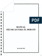 Manual para Debate Proceso Penal Guatemalteco